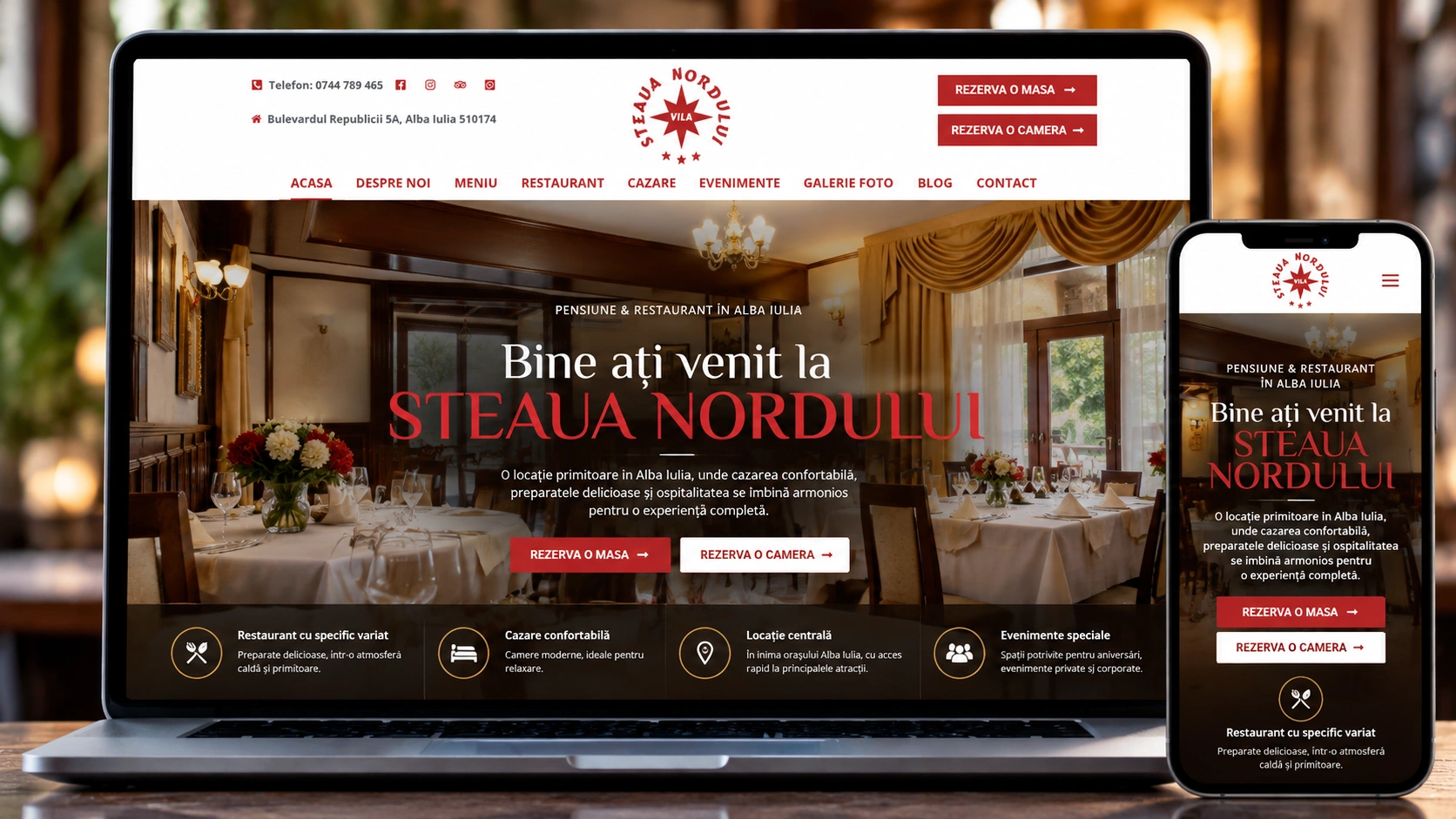 Vila Steaua Nordului — proiect TSC Marketing